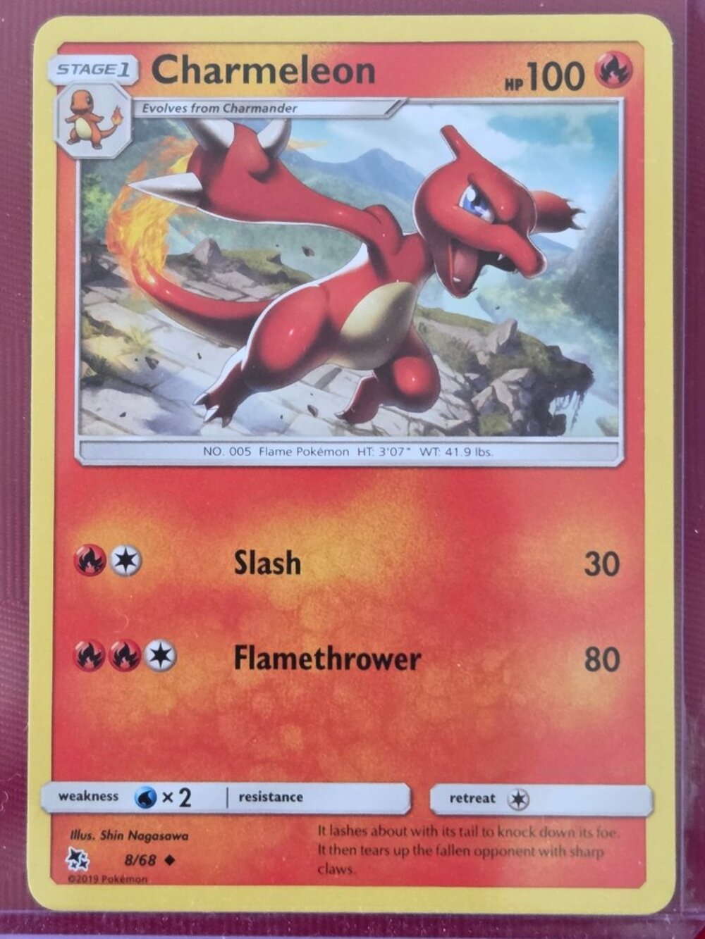 2019 POKEMON CHARMELEON CARD!!!